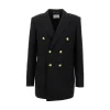 Outlet Gabardine double-breasted jacket Jackets