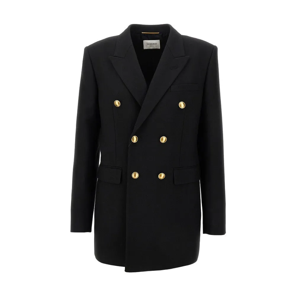 gabardine_doublebreasted__0-2.webp Outlet Gabardine double-breasted jacket Jackets