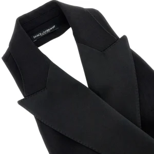Sale Gabardine double-breasted vest Tops