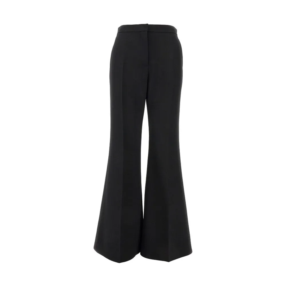 gabardine_flared_pants_0.webp Sale Gabardine flared pants Pants And Shorts