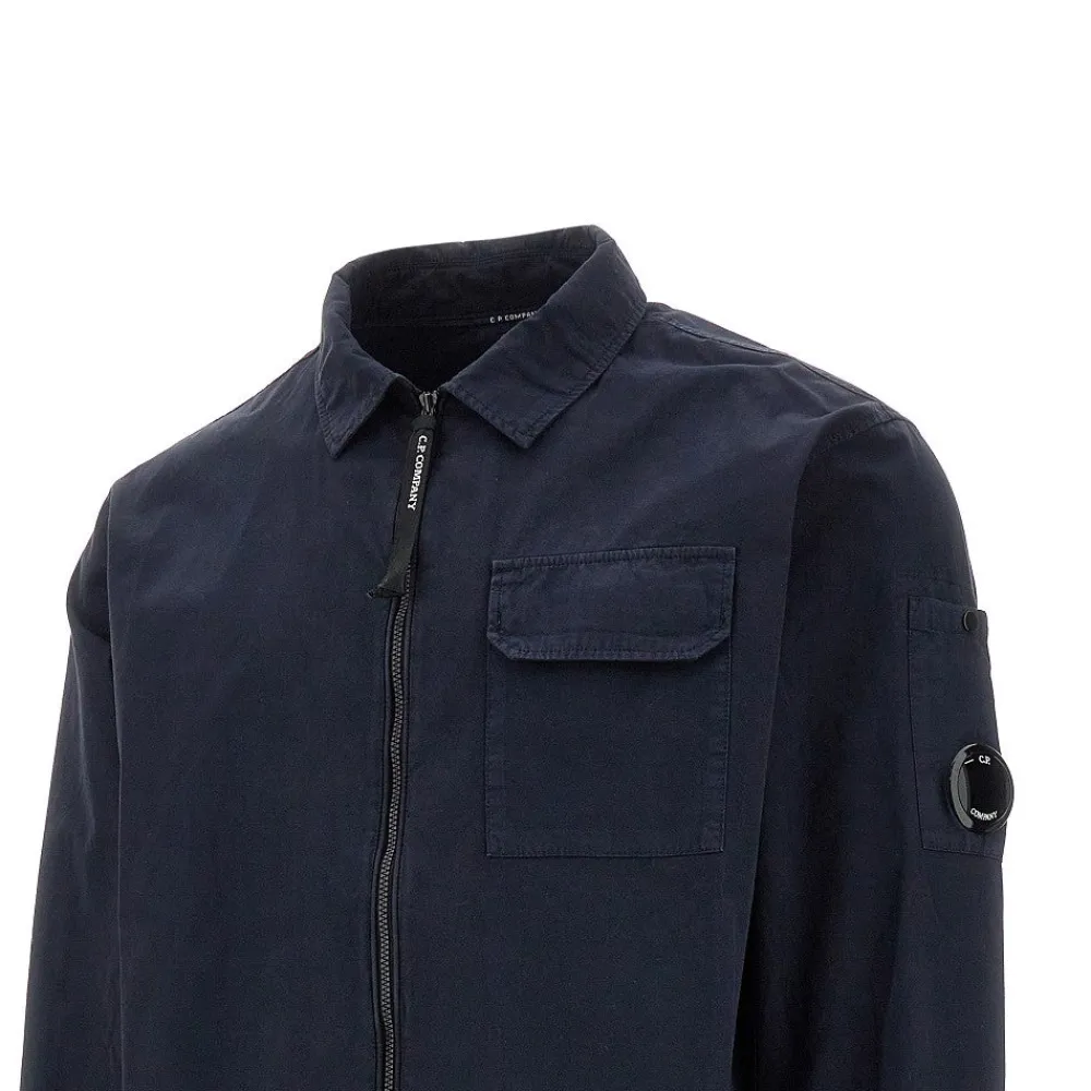 gabardine_fullzip_overshi_1.webp Discount Gabardine full-zip overshirt Shirts