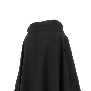 Fashion Gabardine midi skirt Skirts
