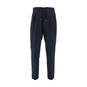 Online Gabardine pants with drawstring Pants And Shorts