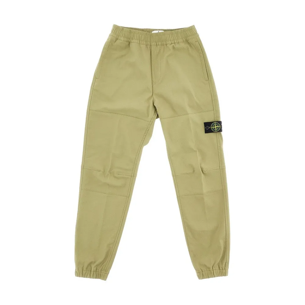 gabardine_pants_with_logo_0.webp New Gabardine pants with logo badge Kids/BOY Clothing