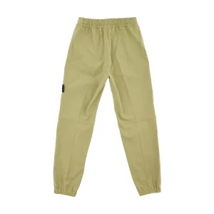 New Gabardine pants with logo badge Kids/BOY Clothing