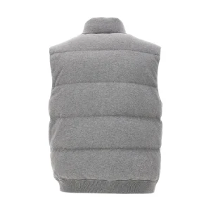 Best Genius FRGMT knitted padded vest Outerwear