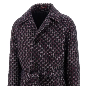 Hot GG bouclé tweed long coat Outerwear
