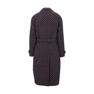 Hot GG bouclé tweed long coat Outerwear