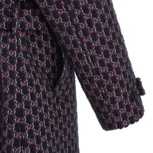 Hot GG bouclé tweed long coat Outerwear