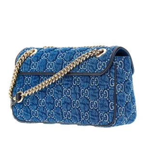 Clearance GG denim 'GG Marmont' bag Shoulder Bags