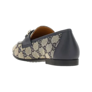 Sale GG fabric loafers with Horsebit Kids/BOY Footwear