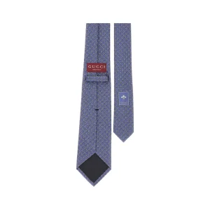New GG jacquard silk necktie Ties And Bow Ties