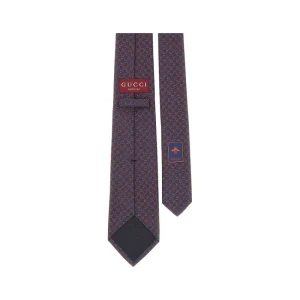 Fashion GG jacquard silk necktie Ties And Bow Ties