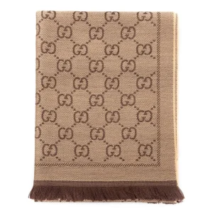 Hot GG jacquard wool scarf Scarves