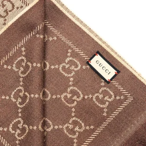 New GG jacquard wool scarf Scarves