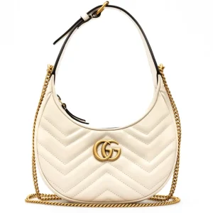 Sale GG Marmont mini half moon bag Shoulder Bags