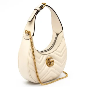 Sale GG Marmont mini half moon bag Shoulder Bags