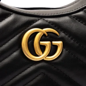 Sale GG Marmont mini half moon bag Shoulder Bags