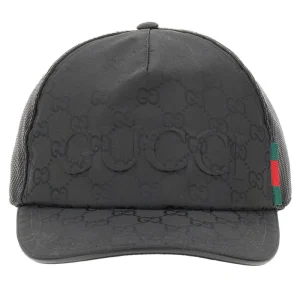 Outlet GG nylon baseball cap Hats And Gloves