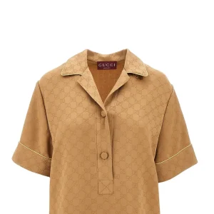 New GG satin shirt Shirts