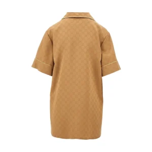New GG satin shirt Shirts