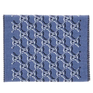 Online GG Shadow wool scarf Scarves