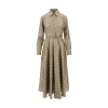 Hot GG silk twill midi dress Dresses