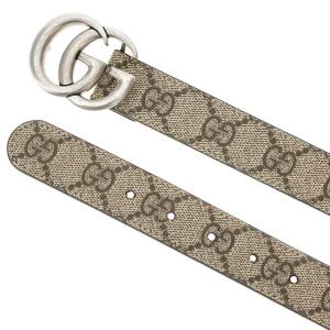 Outlet GG Supreme belt with logo buckle Kids/BOY Accessories
