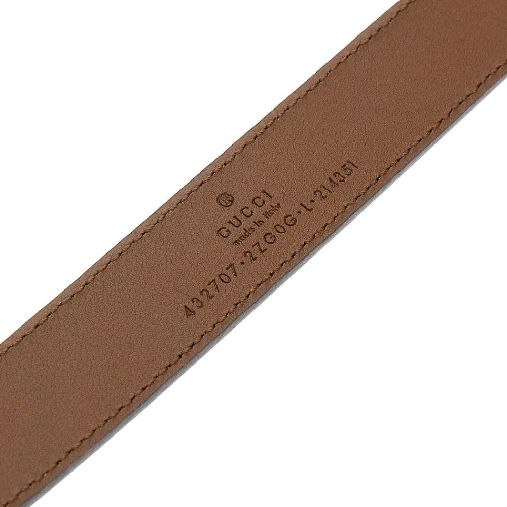 gg_supreme_belt_with_logo_2.webp Outlet GG Supreme belt with logo buckle Kids/BOY Accessories