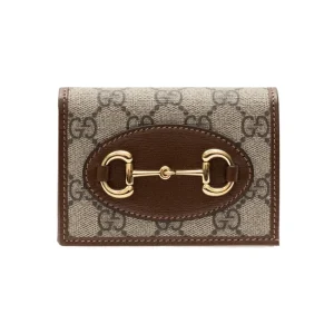 Clearance GG Supreme Horsebit wallet Wallets And Small Leather Goods
