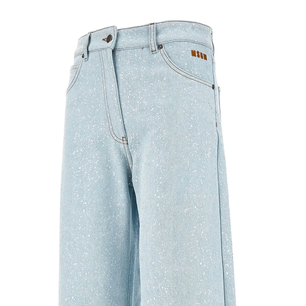 glittered_denim_wideleg_j_1.webp Online Glittered denim wide-leg jeans Jeans