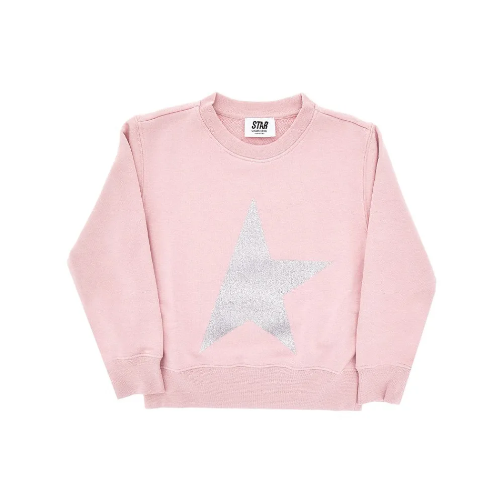 glittered_star_crewneck_s_0.webp Online Glittered star crewneck sweatshirt Kids Clothing