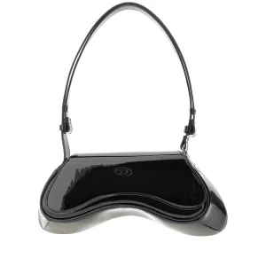 Clearance Glossy faux leather 'Play' bag Shoulder Bags