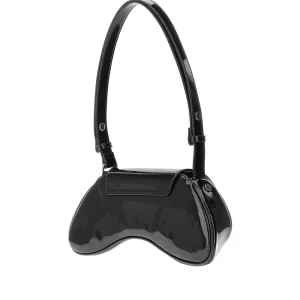 Clearance Glossy faux leather 'Play' bag Shoulder Bags