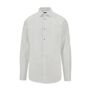 Best Gold' cotton tuxedo shirt Shirts