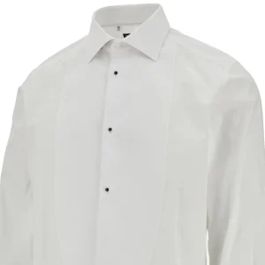Best Gold' cotton tuxedo shirt Shirts