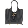 Best Grain leather micro T Timeless shopping bag Top-Handle Bags | Crossbody Bags