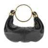 New Grain leather small 'Bracelet Hobo' bag Top-Handle Bags | Crossbody Bags