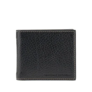 Discount Grained leather bi-fold wallet Wallets And Small Leather Goods