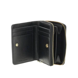 Online Grained leather mini compact wallet Wallets And Small Leather Goods