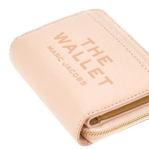 Online Grained leather mini compact wallet Wallets And Small Leather Goods