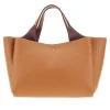 Fashion Grained leather mini shopping bag Top-Handle Bags | Crossbody Bags