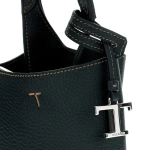Fashion Grained leather mini shopping bag Top-Handle Bags | Crossbody Bags