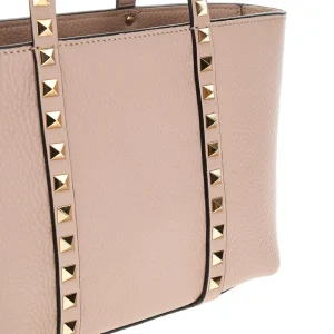 Clearance Grained leather 'Rockstud' mini tote bag Top-Handle Bags | Crossbody Bags