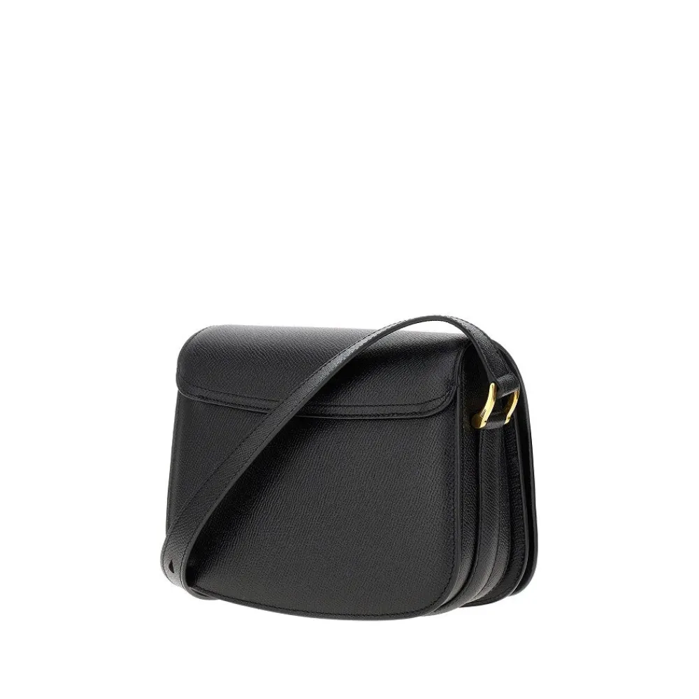 grained_leather_small_par_1.webp Sale Grained leather small 'Paris Paris' bag Shoulder Bags
