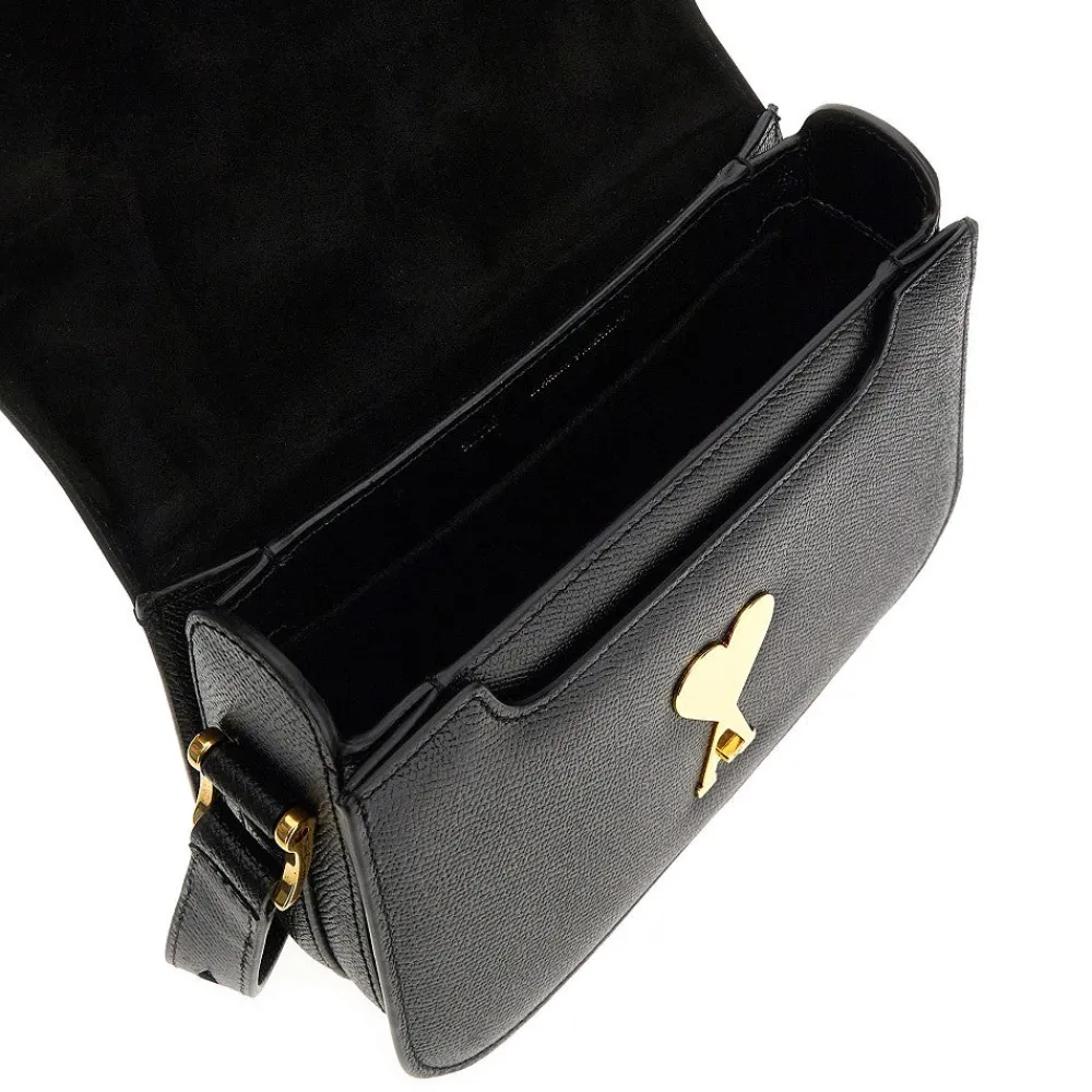 grained_leather_small_par_2.webp Sale Grained leather small 'Paris Paris' bag Shoulder Bags