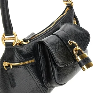 Clearance Grained leather 'The 99' shoulder bag Shoulder Bags