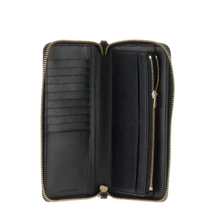 Fashion Grained leather zip-around wallet Wallets And Small Leather Goods