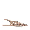 Fashion Grid' slingback flats Flat Shoes