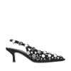 Clearance Grid' slingback pumps Heeled Shoes